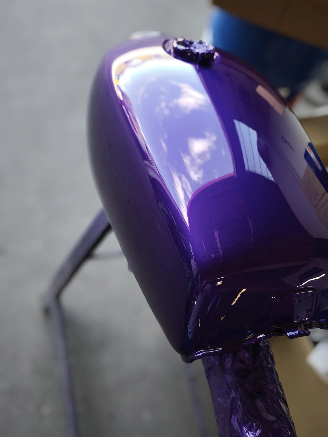 lackiertes Fahrrad von MADMAN-DESIGNS